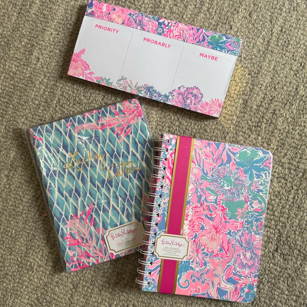 Lilly Pulitzer Stationery Bundle